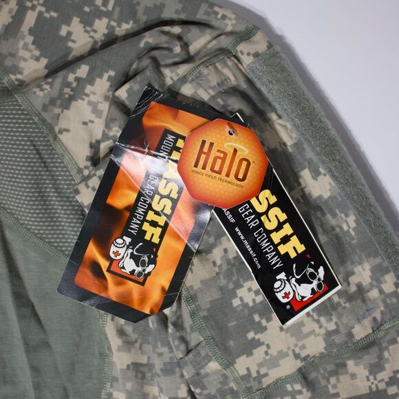 NWT Massif Flame Resist Army Combat Shirt Retired Digital Camo Men Size M (B3) - Picture 6 of 12